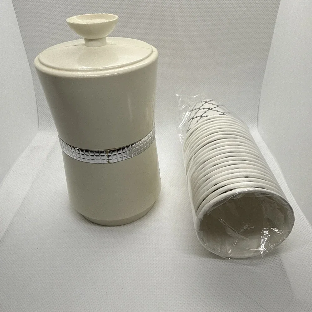 Vintage Dixie Cup Holder Dispenser Bathroom Countertop Cup Holder
